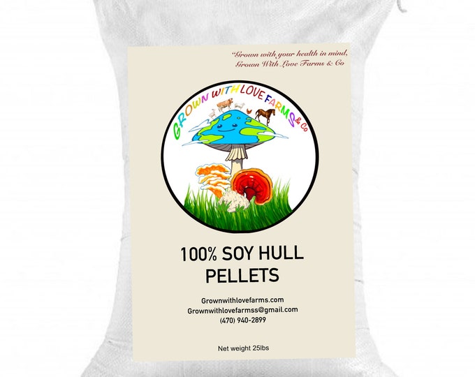 Soy Hull Pellets SBH Mushroom Substrate Supplement Etsy