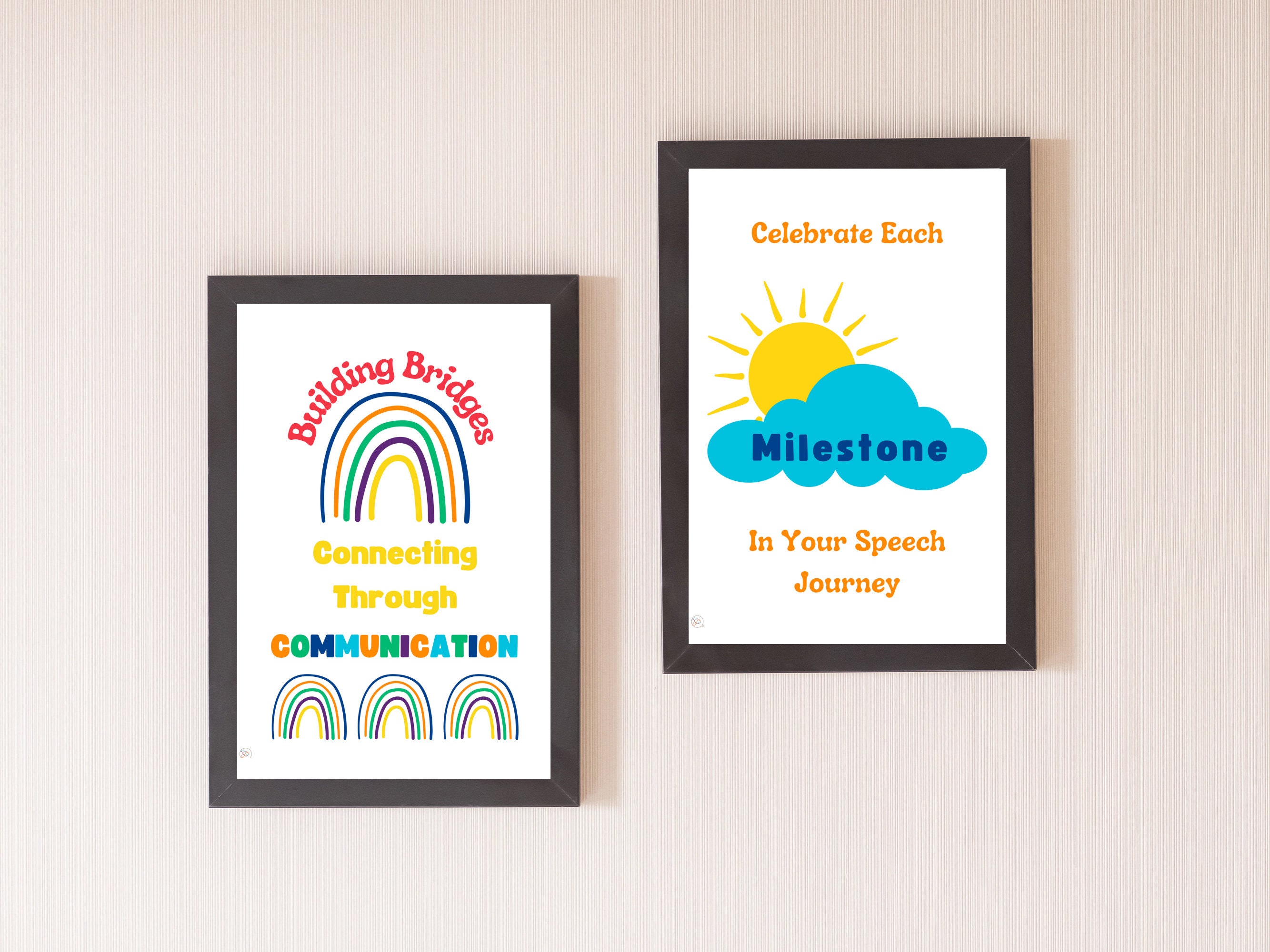 SLP Office Decor Poster Bundle | Speech Therapy Art (PDF Printable) - Etsy