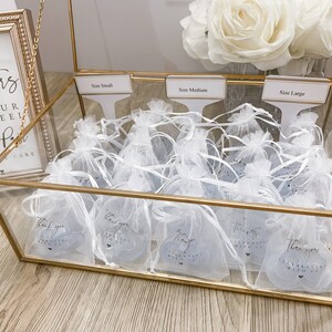 High Heel Protectors 30 Pairs With Thank You White Bags, Size S,M,L Perfect for Outdoor Weddings or Outdoor Events image 3