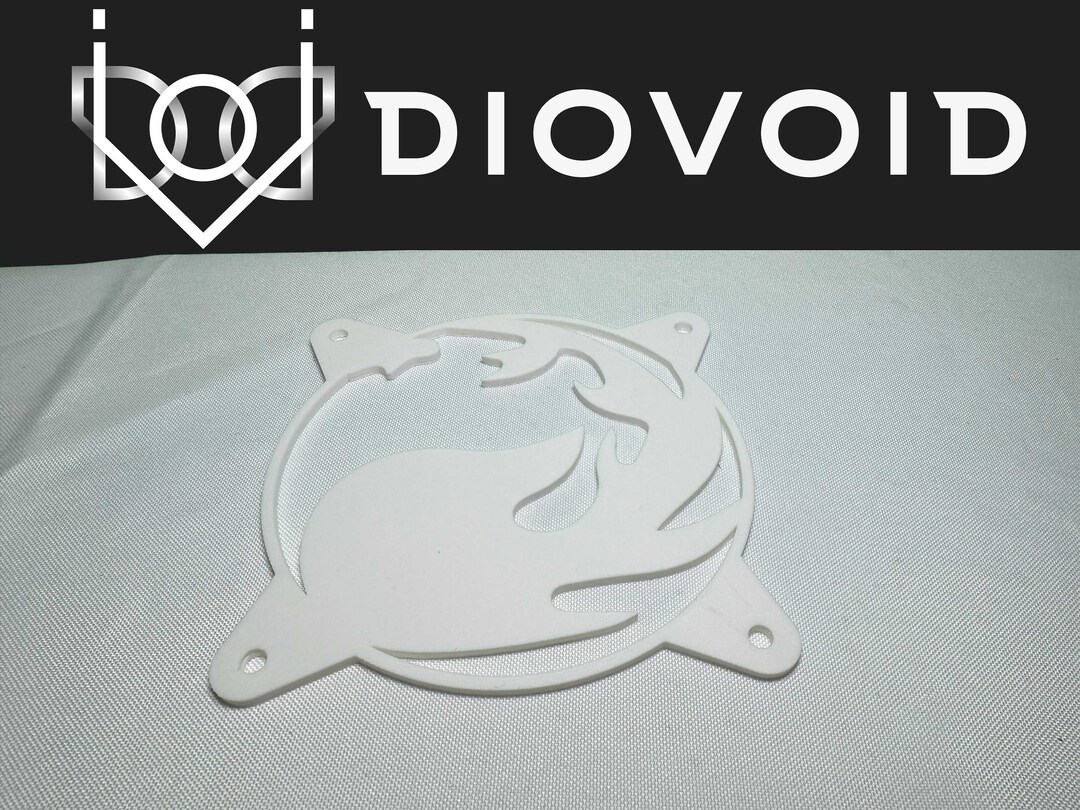 MTG Fire Computer Fan Grill Shroud Cover 120mm 140mm Etsy