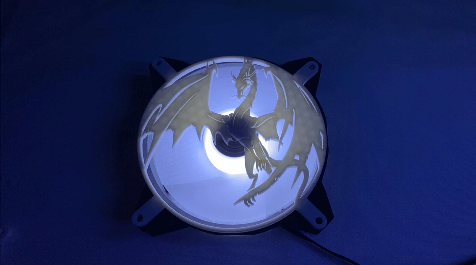 Dragon Computer Fan Grill Shroud Cover 120mm 140mm Etsy