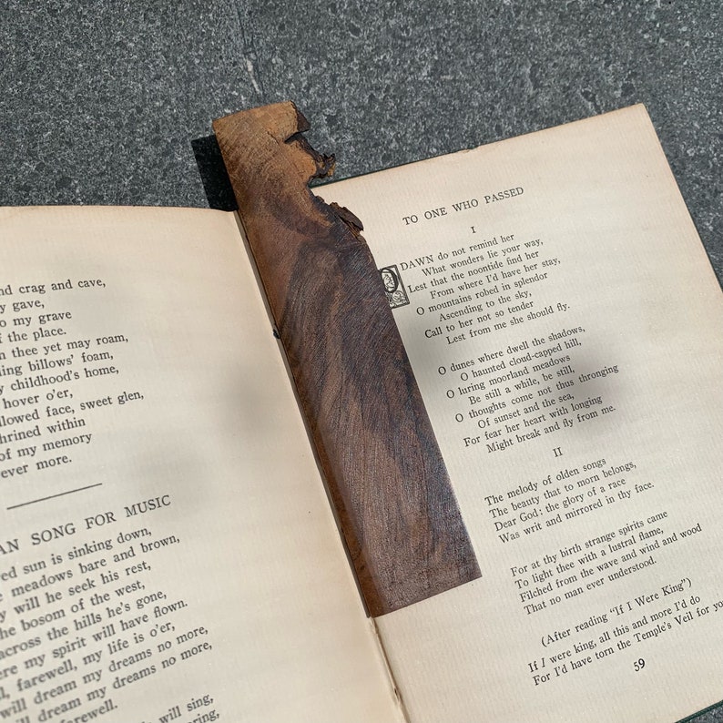 Patua Handpainted Wooden Bookmark 38