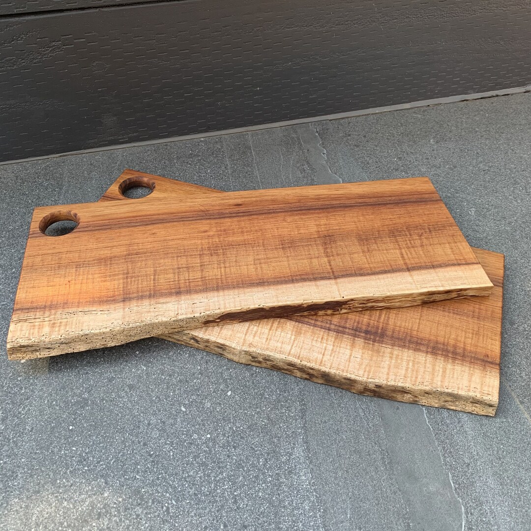 Handmade Wooden Live Edge Platter Tasmanian Blackwood Etsy