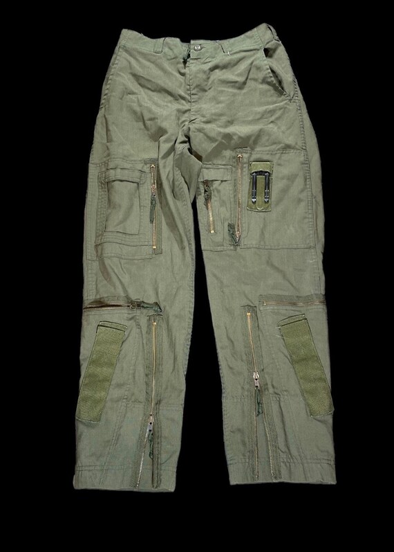 1980s Tactical Military Trousers - image 1