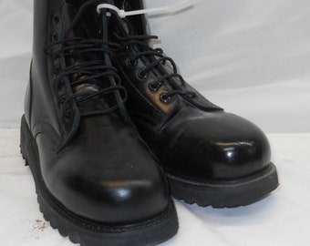 Military Issue Full Leather Ankle Combat Boot