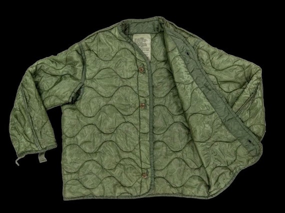 Vintage 70's Military Jacket Liner - Etsy Canada