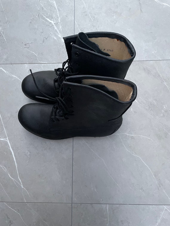 Rare 80/90s Military Leather Combat Boots - image 5