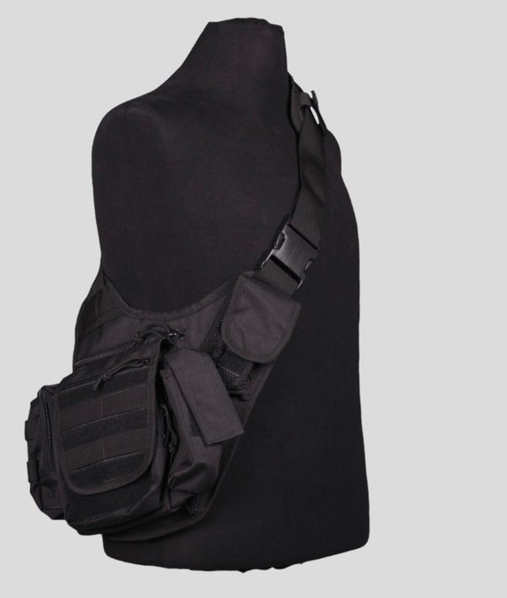 Novemkada Tactical Schultertasche – 1000D Nylon Mit MOLLE-System Für Outdoor