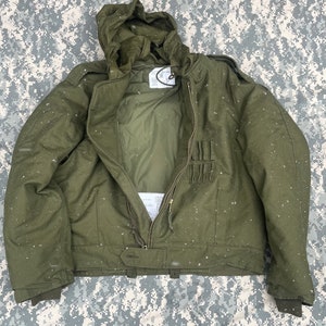 1991 Vintage Authentic Military Issue Jacket Cropped Fit - Etsy