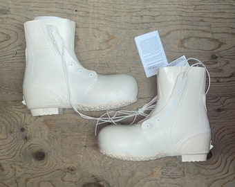Unisex White Mickey Mouse, Bunny Boots - Etsy