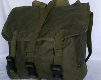 Vintage 80s Military Issue Rucksack