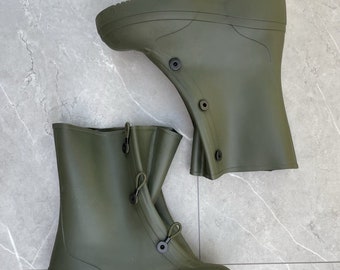 1990s Vintage Military Waterproof Alien Boots