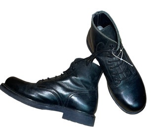 1980s Military Ankle Boots