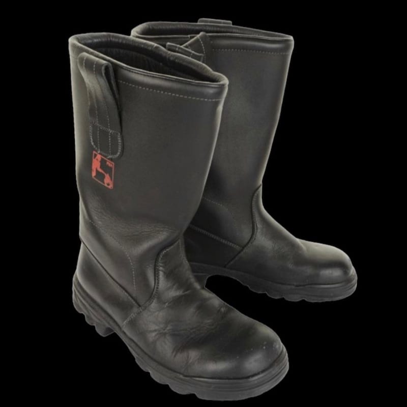 Firefighter Boots Etsy