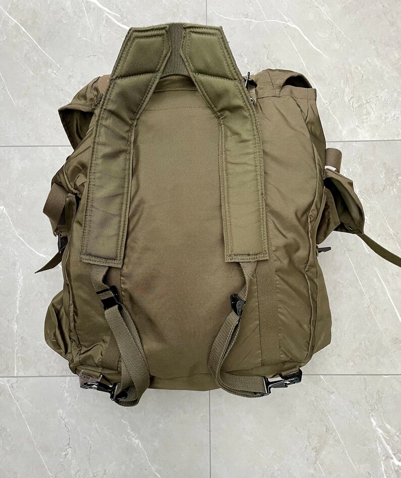 Vintage 80s Military Issue Rucksack Etsy