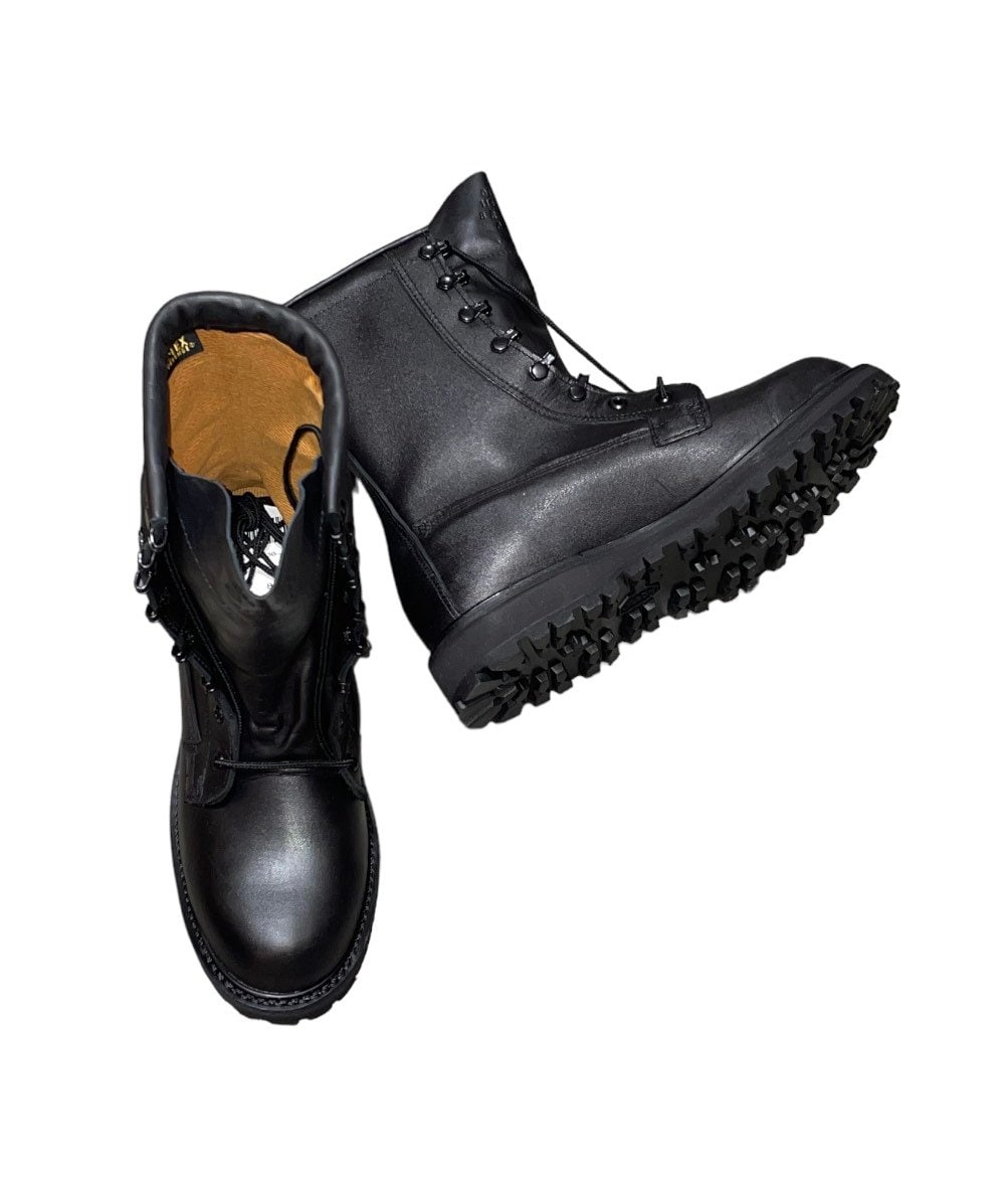 Military Grade Combat Boots Leather Etsy