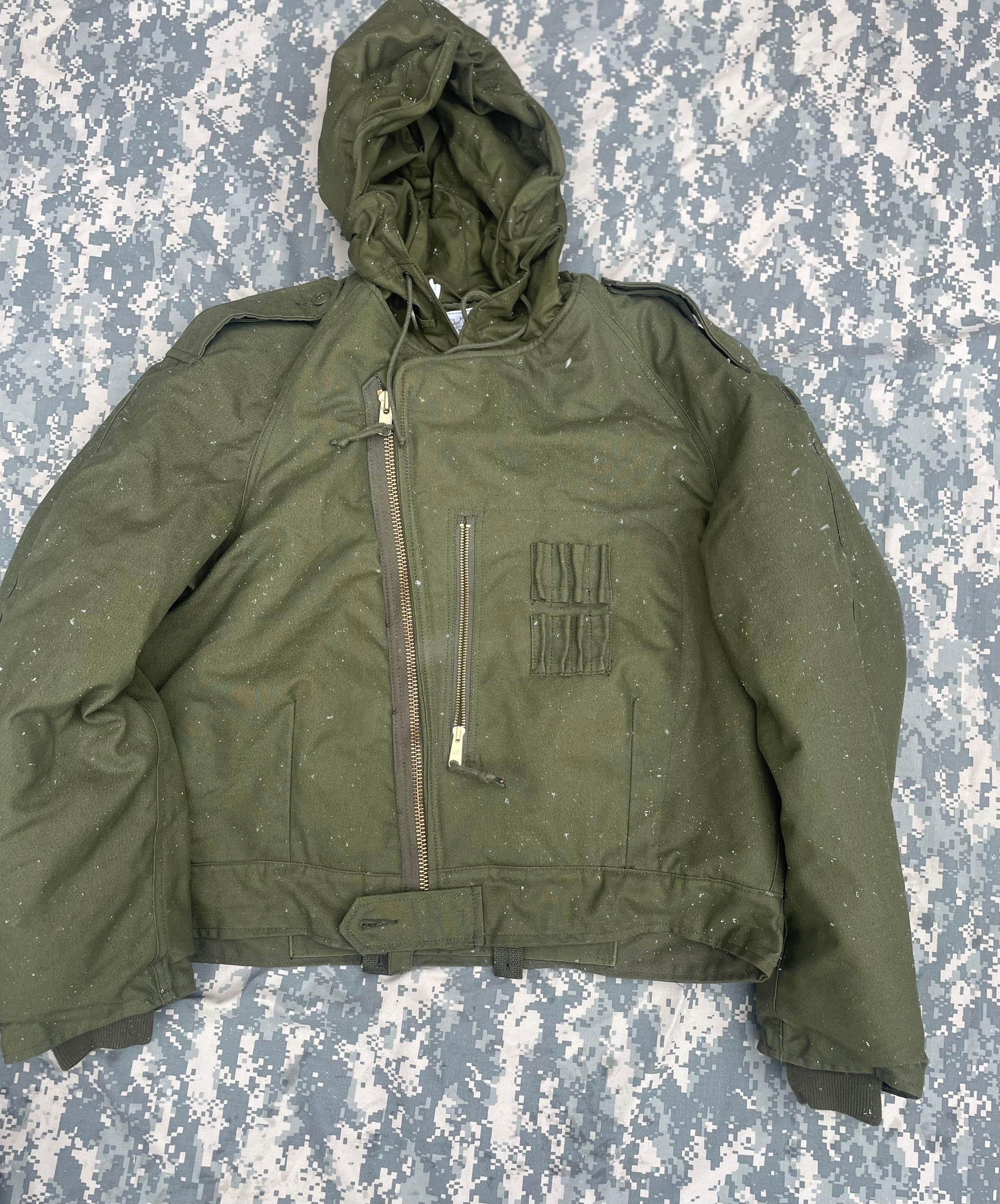 1991 Vintage Authentic Military Issue Jacket Cropped Fit - Etsy