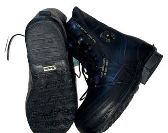 Vintage Black Bata Cold Weather Bunny/ Mickey Boots - Etsy