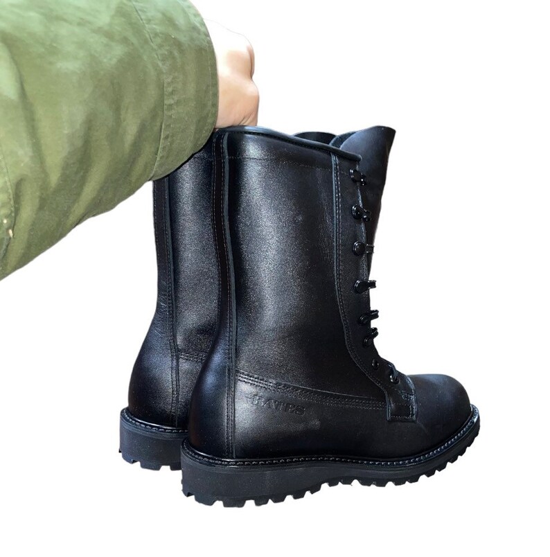 Military Grade Combat Boots Leather Etsy