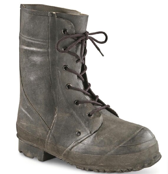 1970s Military Issued Rubber Combat Boots - Etsy Israel display picture 2