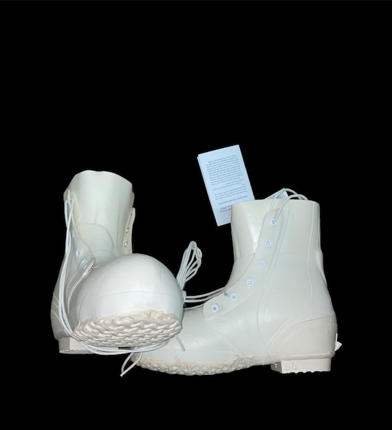 Unisex White Mickey Mouse, Bunny Boots
