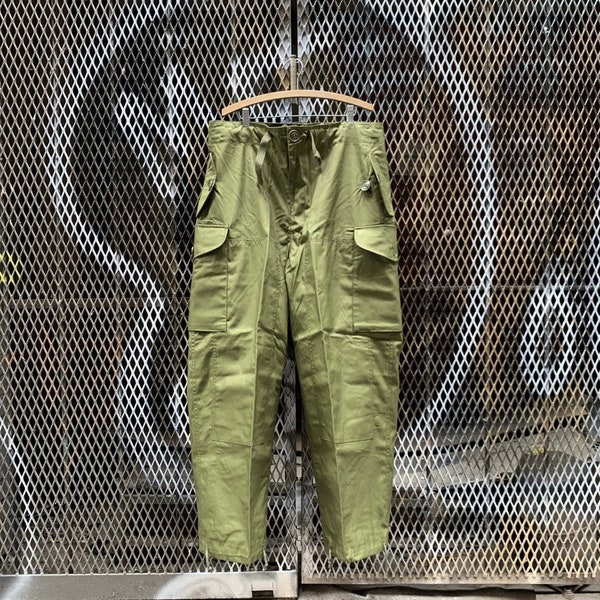 Vintage 80s Army issue Water proof Cargo Pants