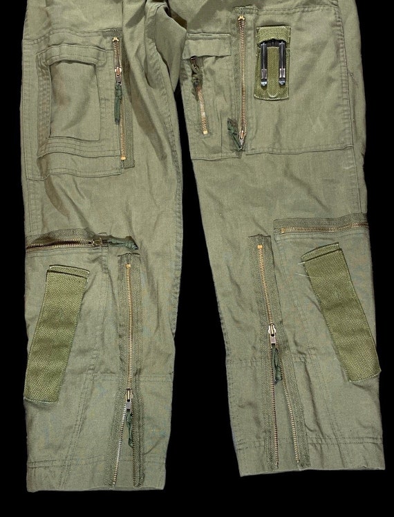 1980s Tactical Military Trousers - image 5