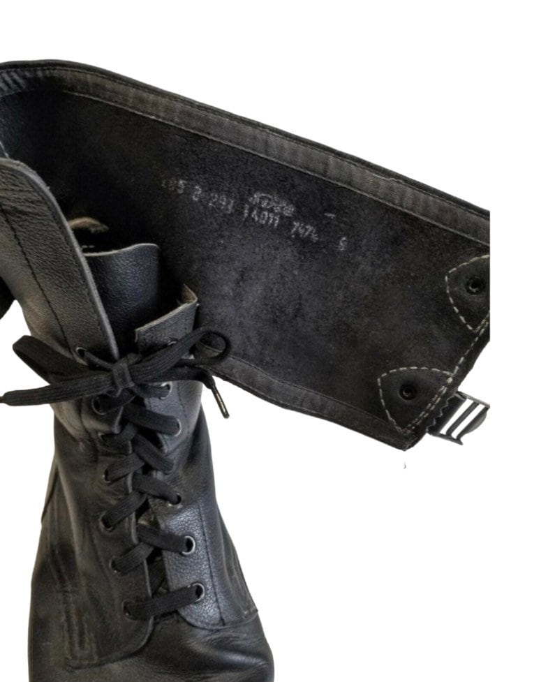 Vintage Military Combat Buckle Boots - Etsy
