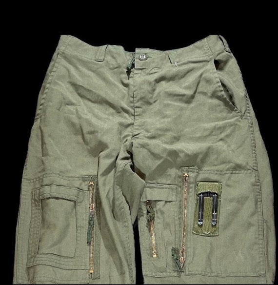 1980s Tactical Military Trousers - image 3
