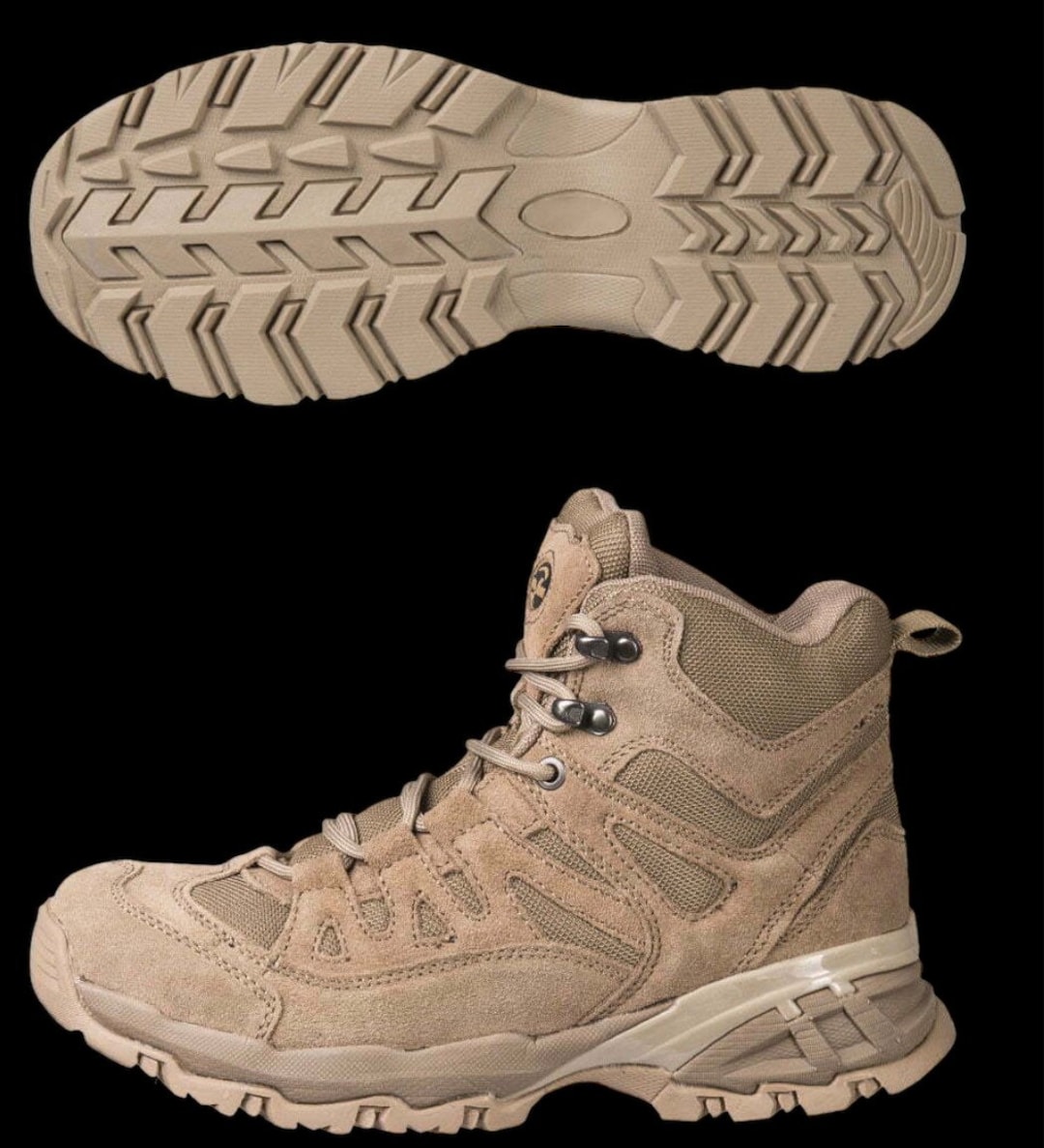 Mens tan military boots cheap