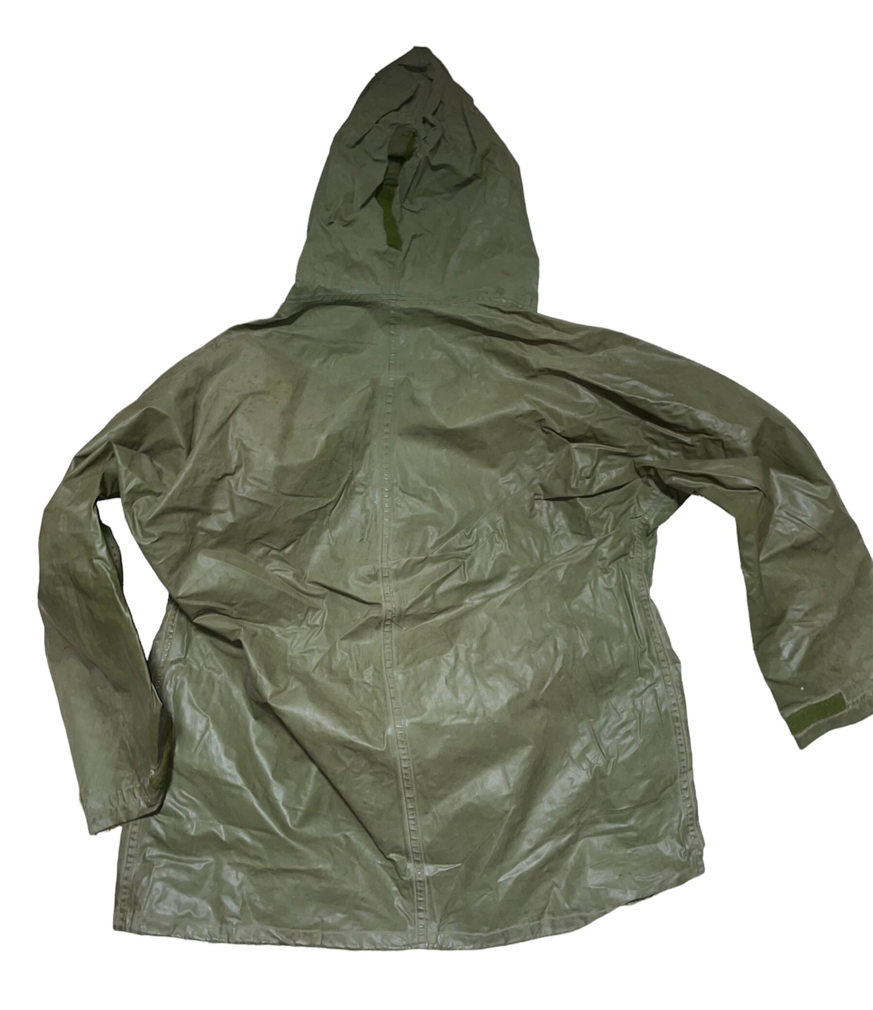 1980s Military Issue Rain Coat - Etsy