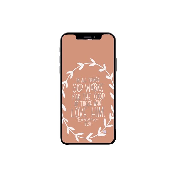 Romans 8:28 Digital Wallpaper - Etsy Romans 8:28 Digital Wallpaper - Etsy