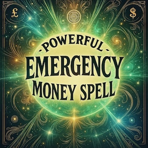 Emergency & Urgent Money Spell – Fast Cash, Open Roads, and Financial Flow