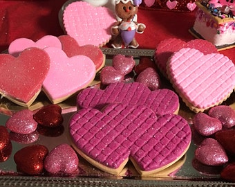 Valentine Cookies, Fake Valentine Cookies, Faux Valentine Cookies
