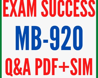 MB-920 PDF Testsoftware | Maxtic