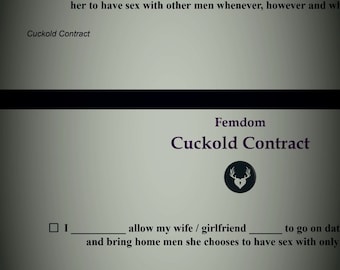 Cuckolding Contract