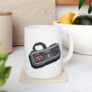 Retro Gaming Ceramic Mug - Perfect Gift for Gamers, 11oz/15oz Coffee Cup for Game Lovers, Vintage Video Game Mug, Great for Birthdays