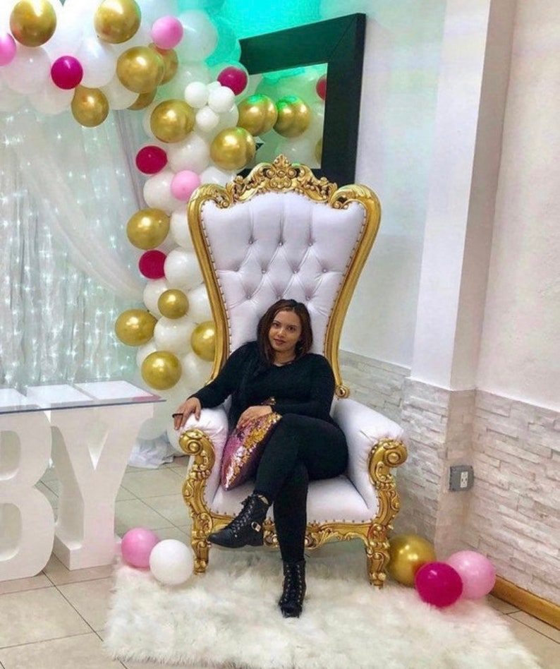 RENTAL ORLANDO FL throne Chair Baby Shower Bridal Shower Etsy