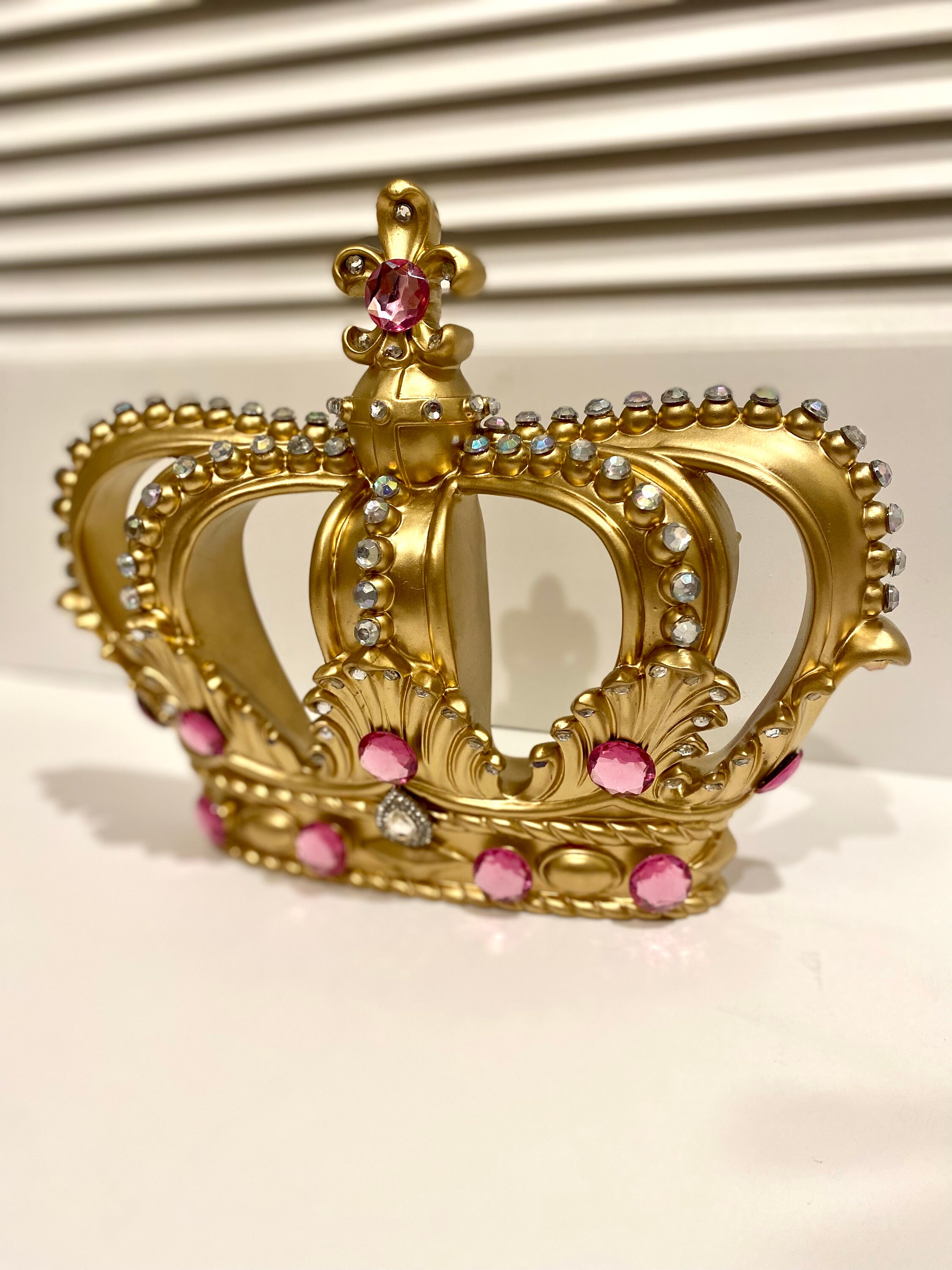 Princess Crown Decor Wall Decor Table Centerpiece Gold Etsy