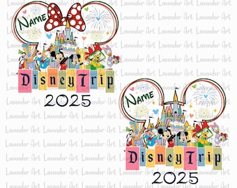 Mouse And Friends Bundle PNG, Friends Vacation Png, Magical Kingdom, Vacay Mode Png, Magical Castle, Family Matching Shirt, Personalization