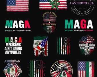Bandera estadounidense con raíces mexicanas (PNG), bandera mexicana (PNG), bandera patriótica mexicana, bandera de EE. UU. (PNG), bandera estadounidense, orgullo latino mexicano (PNG)