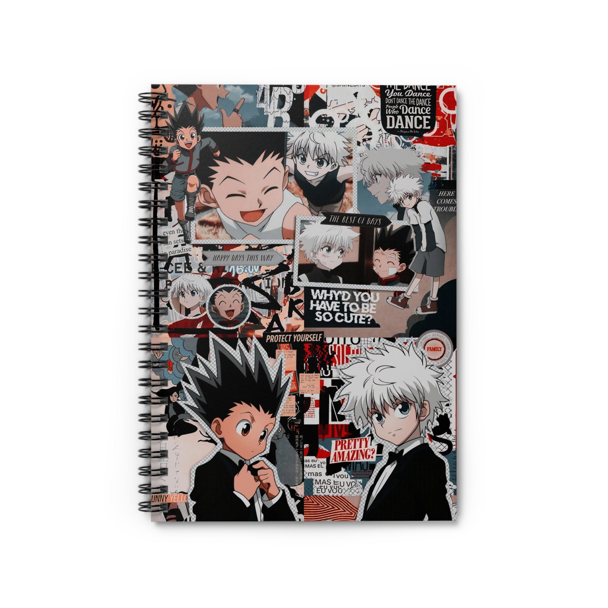 Anime Compilation Spiral Notebook