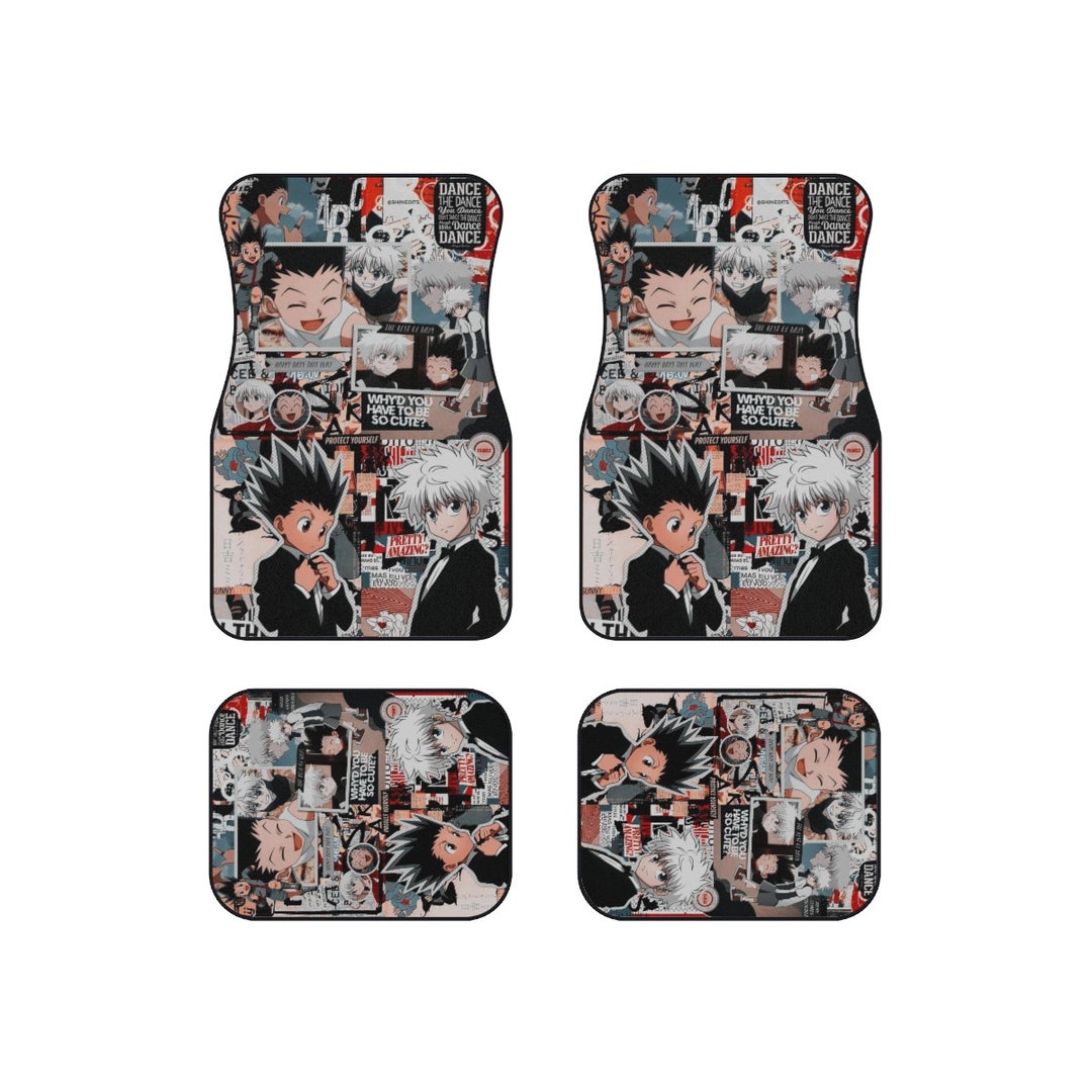 Anime Car Mats set of 4 Etsy