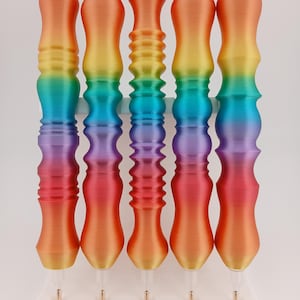 Vibrant Rainbow Diamond Painting Pen Lightweight 3D Printed 15 Designs Ergonomic Comfortable Dot Tool Rhinestones