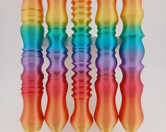 3D Printed Diamond Painting Pen: Rainbow Ergonomic Dot Tool