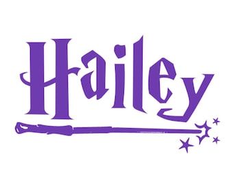 Custom Wizard Name Decal