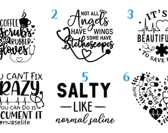 41 Nurse Decal - 20 Colors - Car Window Sticker