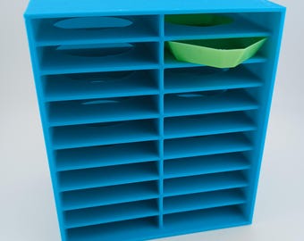 3D Printed Diamond Painting Tray Holder: 20-Boat Organizer