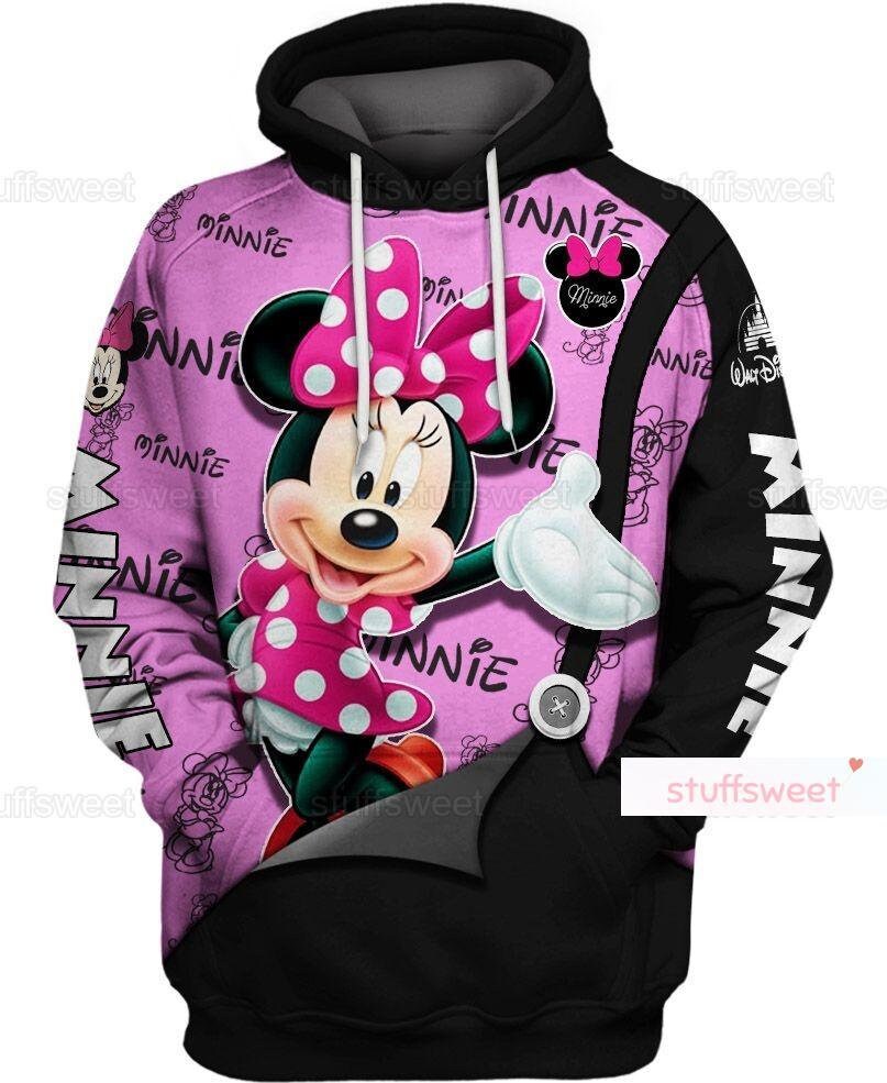 Discover Christmas Minnie Mouse Hoodie, Disney Mouse Leggings, Cute Minnie Hoodie, Cartoon Movie Hoodie, Hoodie For Women, Minnie Lover Gift