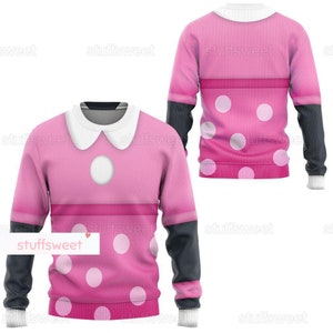 Hot Disney Version Minnie Mouse Disney x Louis Vuitton Ugly Sweater For Men  And Women - Binteez